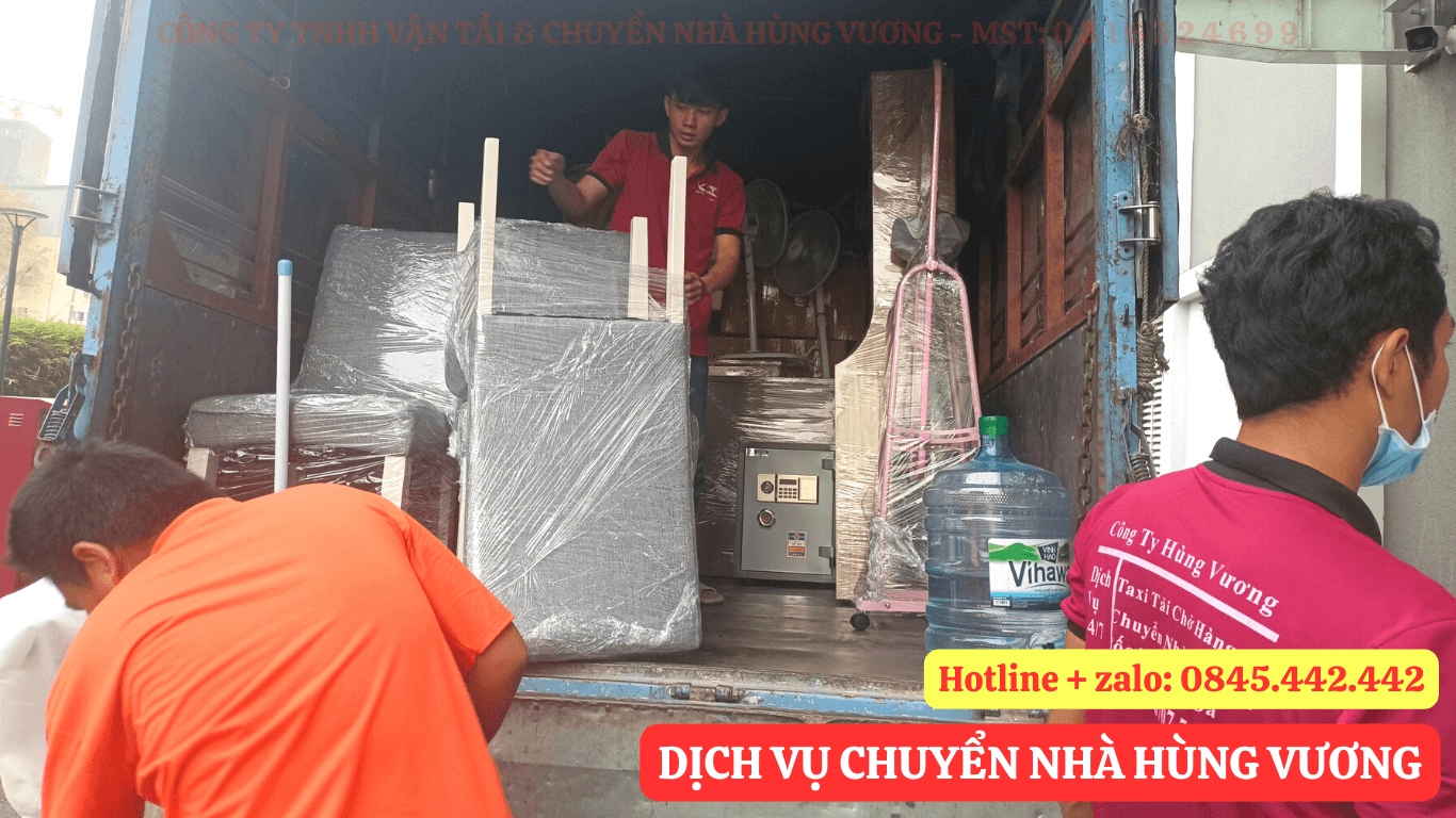 Chuyển nhà trọn gói tphcm đi long an - Vận tải Hùng Vương