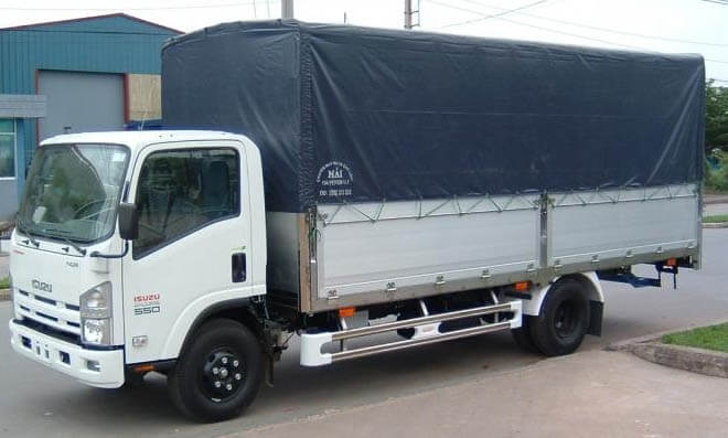 Xe tải chở hàng 2 tấn thùng dài 6M
