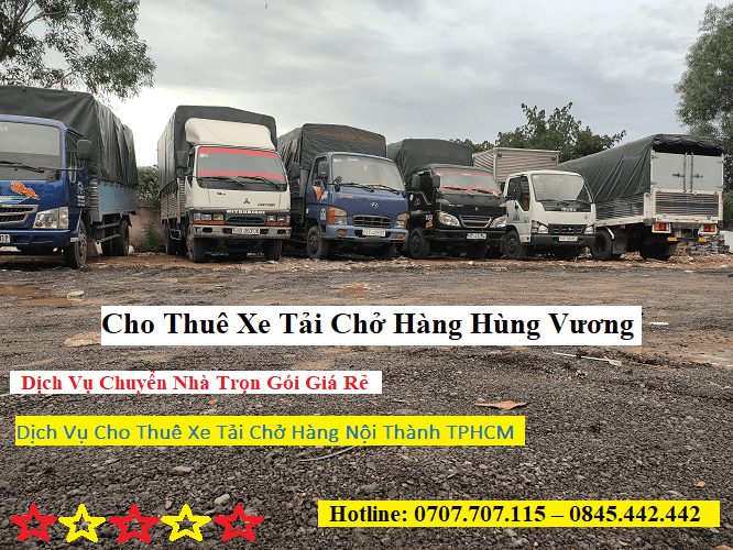 Xe tải chở h&agrave;ng 6 m&eacute;t tại TPHCM - Vận tải H&ugrave;ng Vương