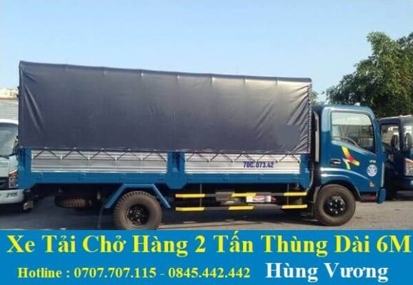 Xe Tải Chở Hàng 6m Đi Dương Minh Châu