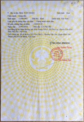 Giấy phép kinh doanh