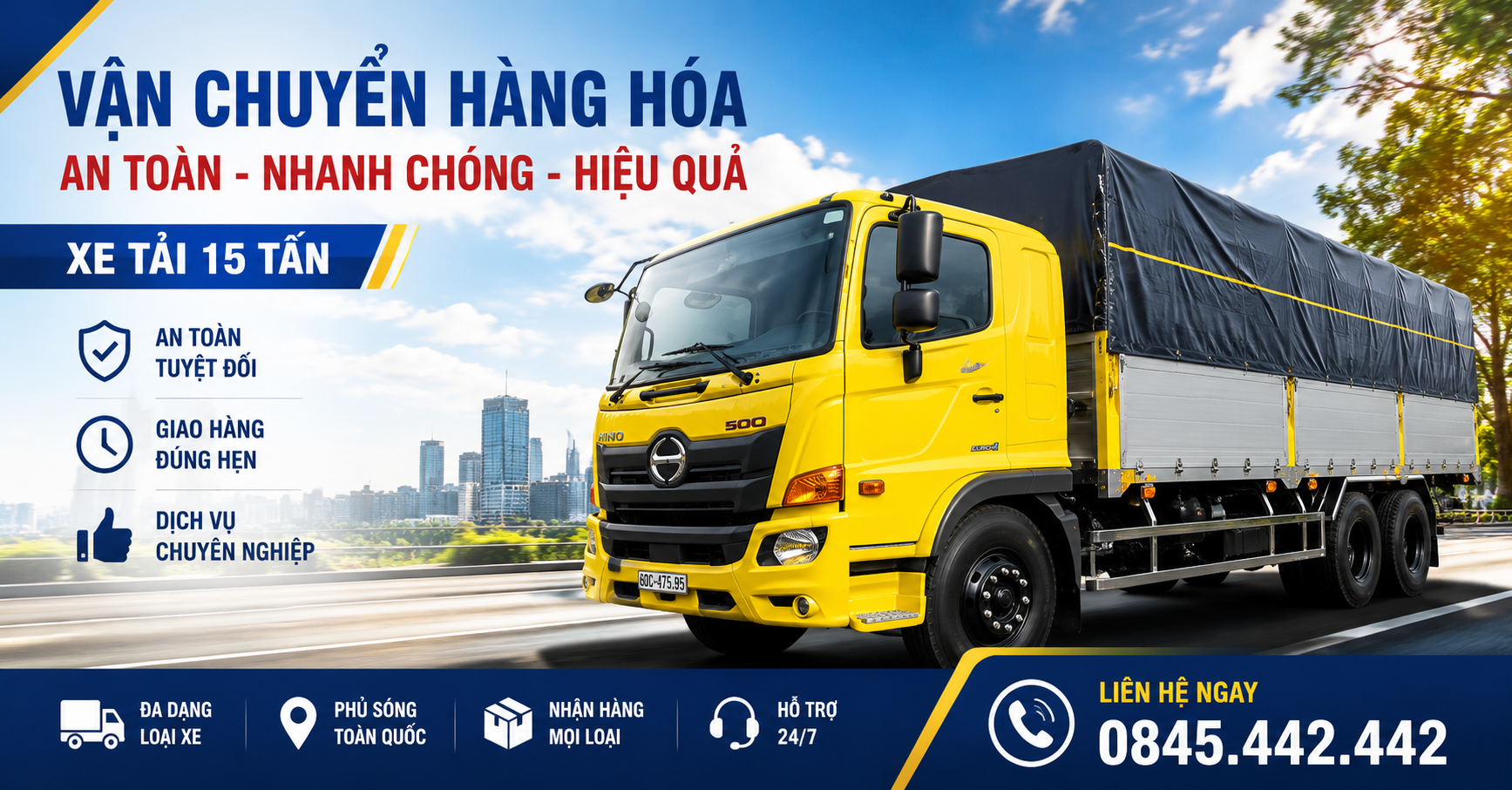thuê xe tải chở hàng ban đêm TPHCM né giờ cấm tải