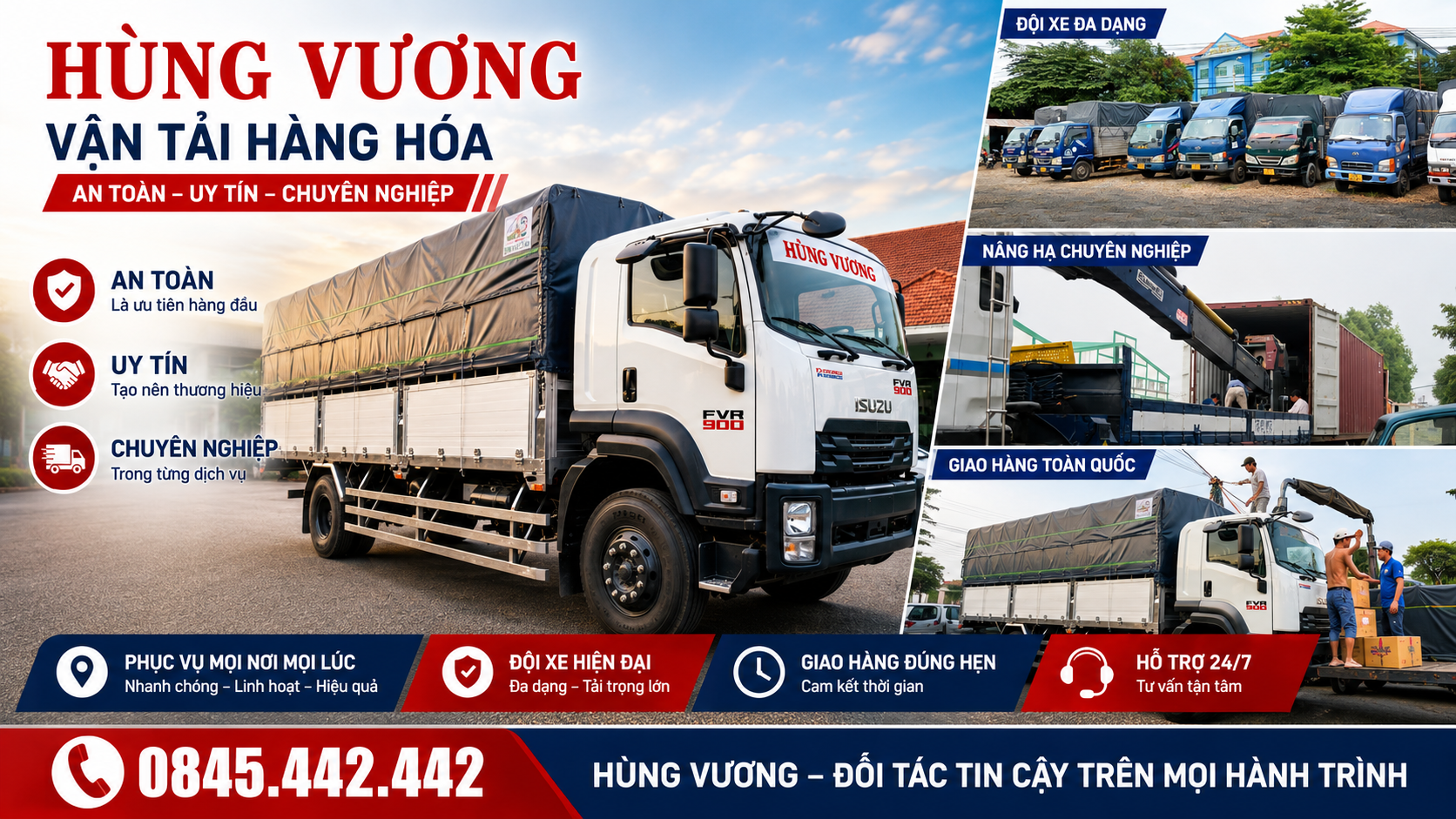 Gửi h&agrave;ng Nha Trang đi TPHCM - Vận tải H&ugrave;ng Vương