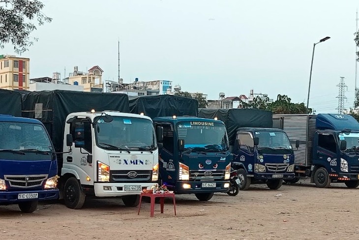 Thuê xe tải Đà Nẵng thùng kín 6.5 tấn chở hàng đi khắp cả nước