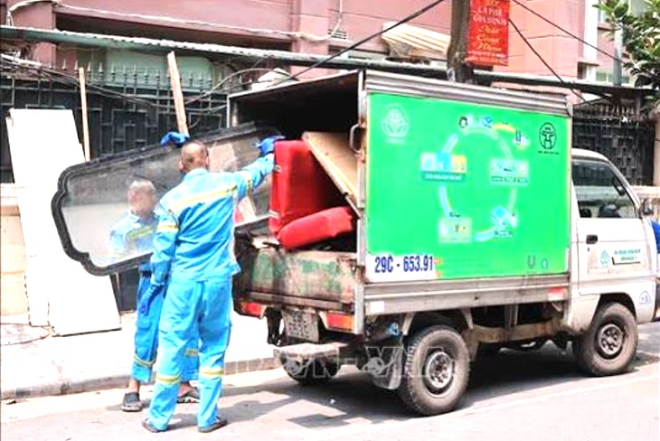 Xe chở x&agrave; bần Đ&agrave; Nẵng cho c&ocirc;ng tr&igrave;nh