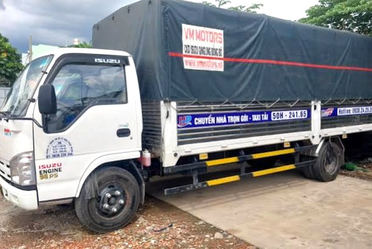 Gửi hàng Hà Nội đi TPHCM - xe tải chạy tuyến Bắc Nam hai chiều