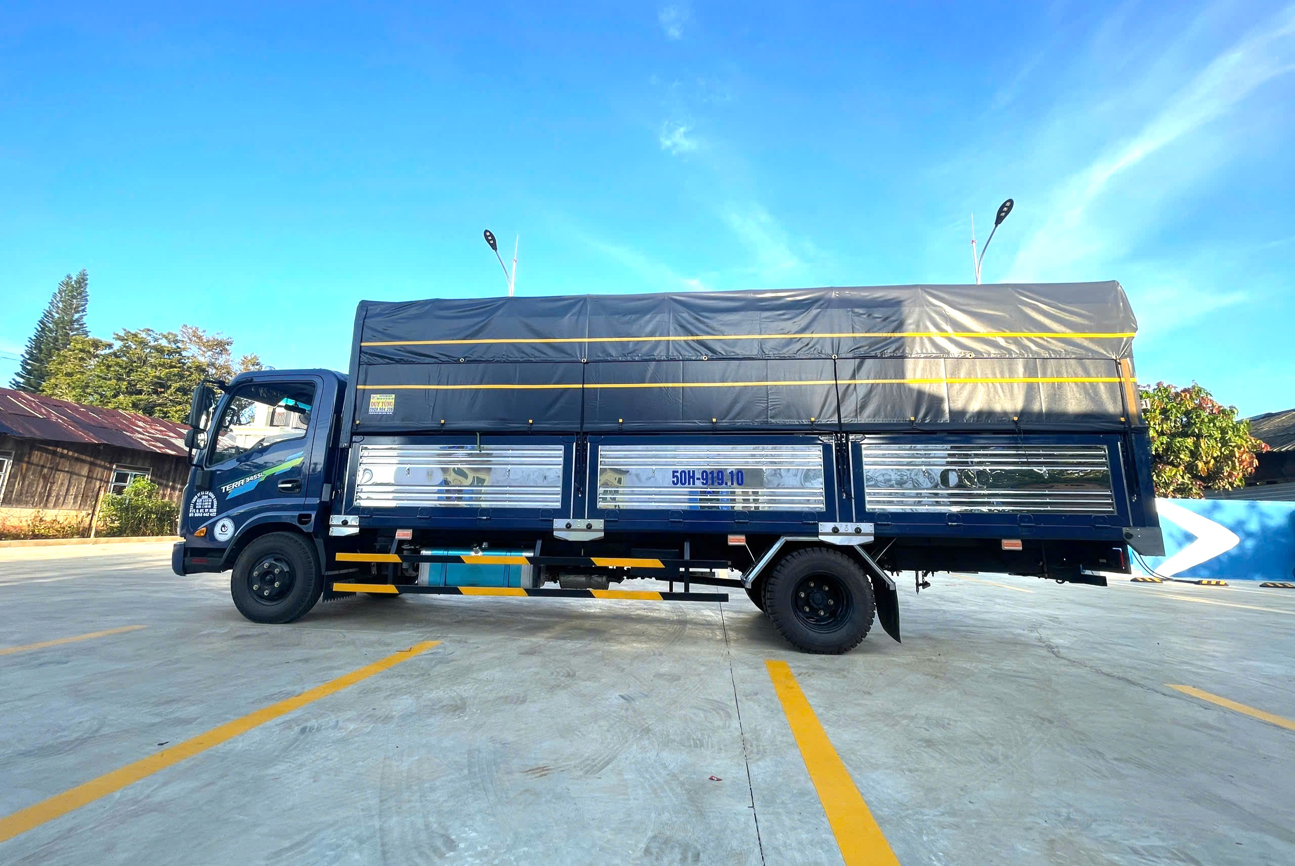 Xe gửi hàng Sài Gòn đi Tiền Giang giao tới huyện