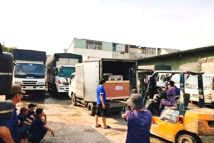 Xe tải 5 tấn TPHCM đi Đà Nẵng chờ nhận hàng trước chuyến
