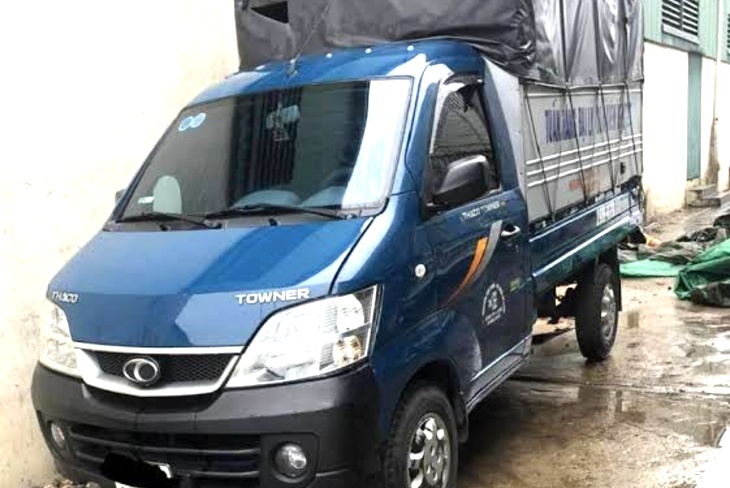 Xe tải 6m có bàn nâng hạ tại Bình Chánh bốc hàng kho xưởng