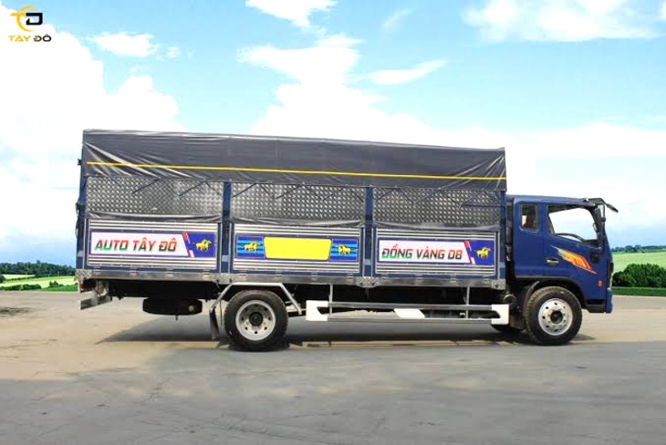 Xe tải 6m chở được bao nhiêu tấn hàng khi xếp đầy thùng