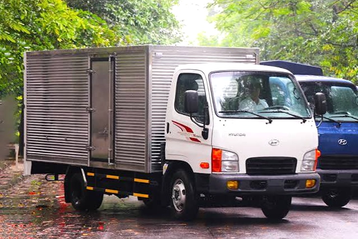 Xe tải chở hàng Bắc Giang chạy tuyến tỉnh