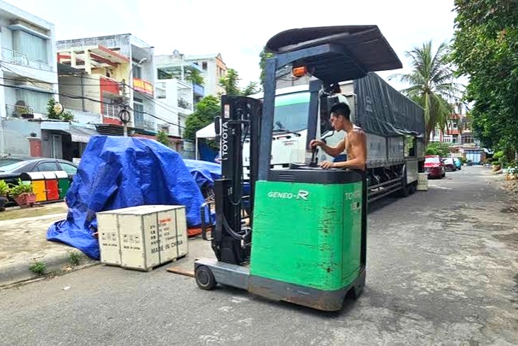 Xe tải chở hàng Hưng Yên chạy tuyến tỉnh