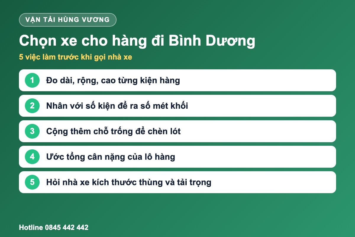 5 việc cần làm để chọn xe tải chở hàng Đà Nẵng đi Bình Dương