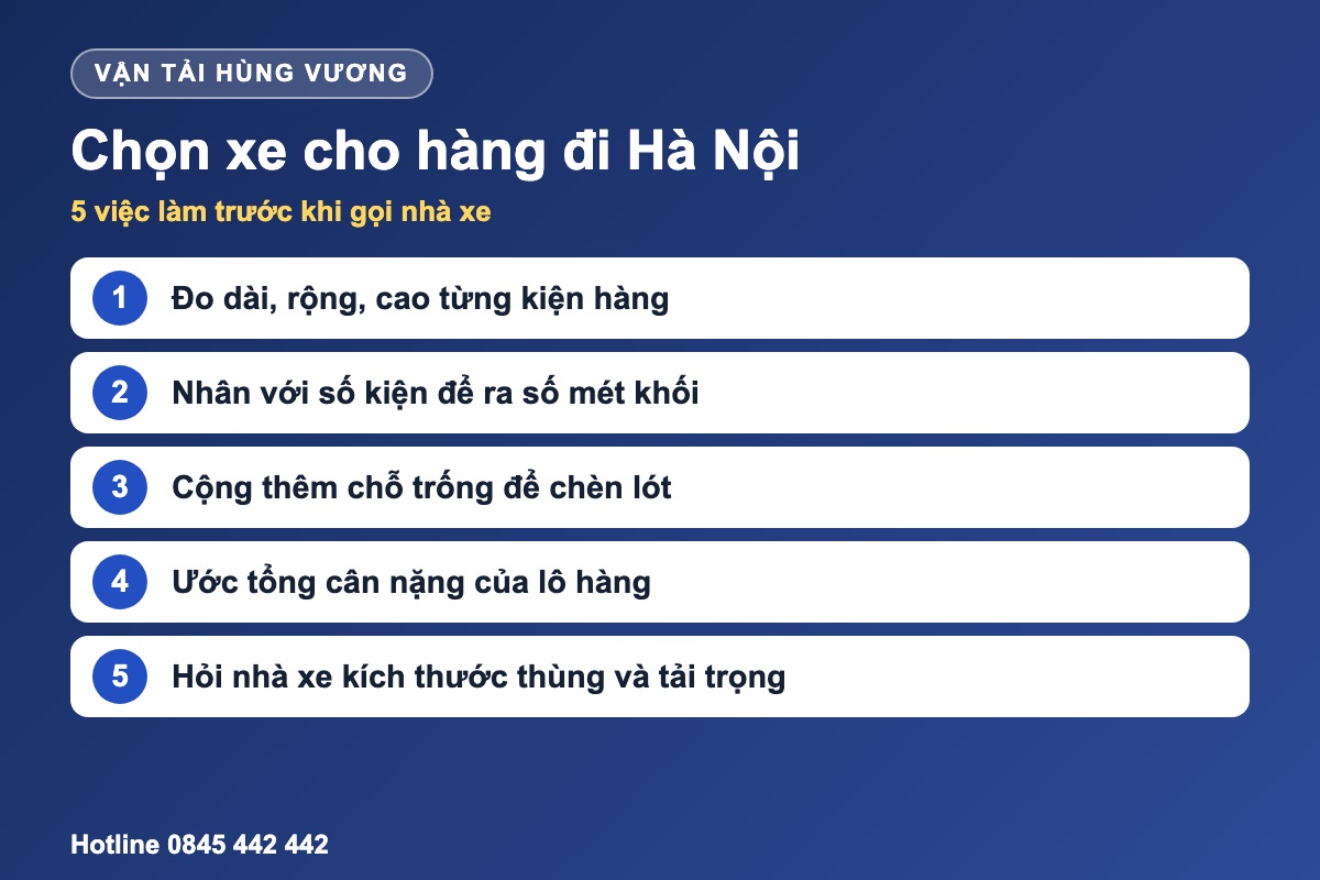 5 việc cần làm để chọn xe tải chở hàng Đà Nẵng đi Hà Nội