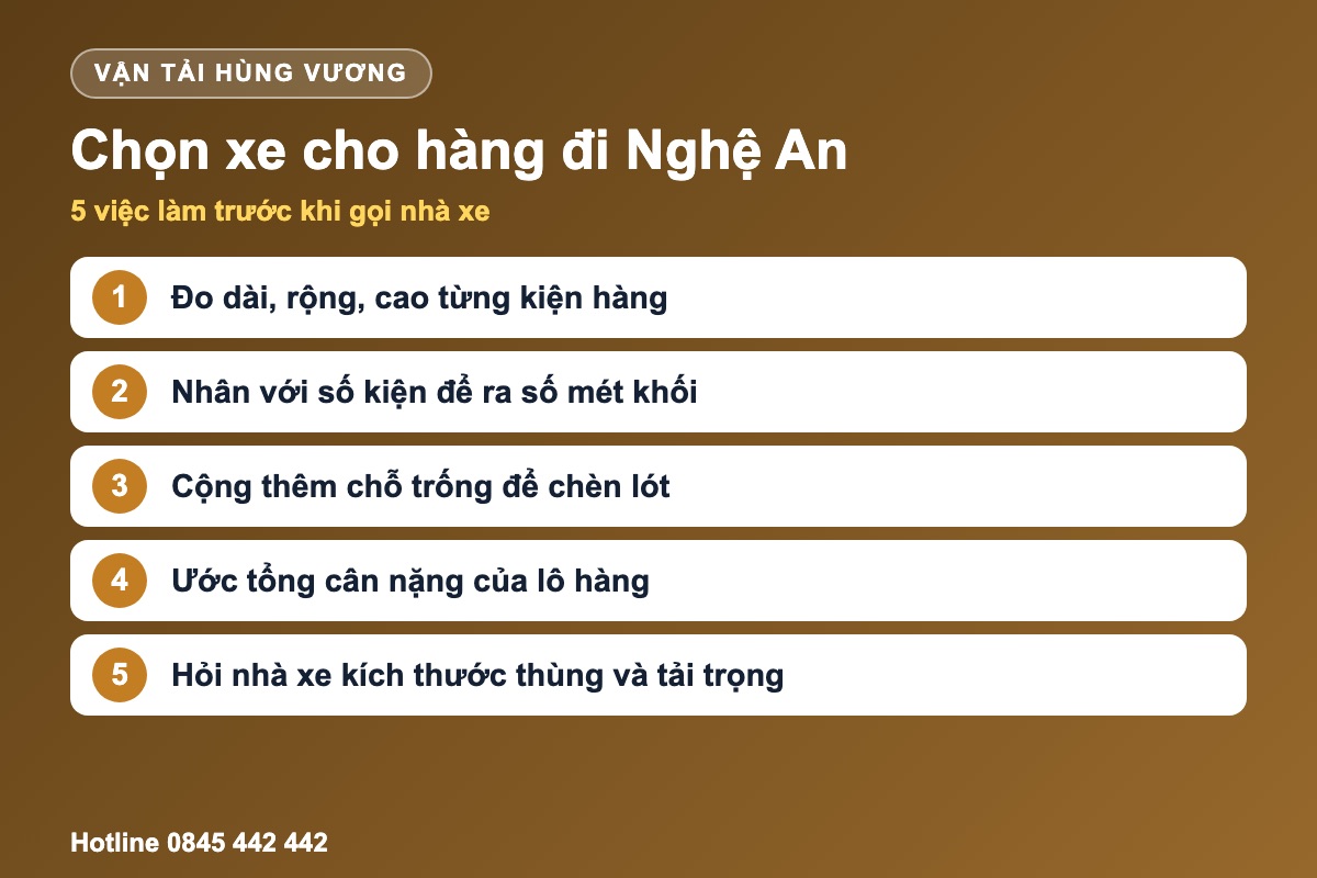 5 việc cần làm để chọn xe tải chở hàng Đà Nẵng đi Nghệ An